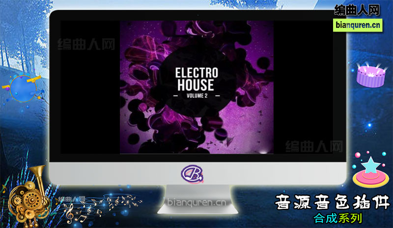 [合成电子]8DM Electro House Vol 2 KONTAKT 电子音色软音源 |Kontakt音源音色VST插件|【编曲人网】官方 百度网盘在线SVIP免费下载512184-bianquren.cn